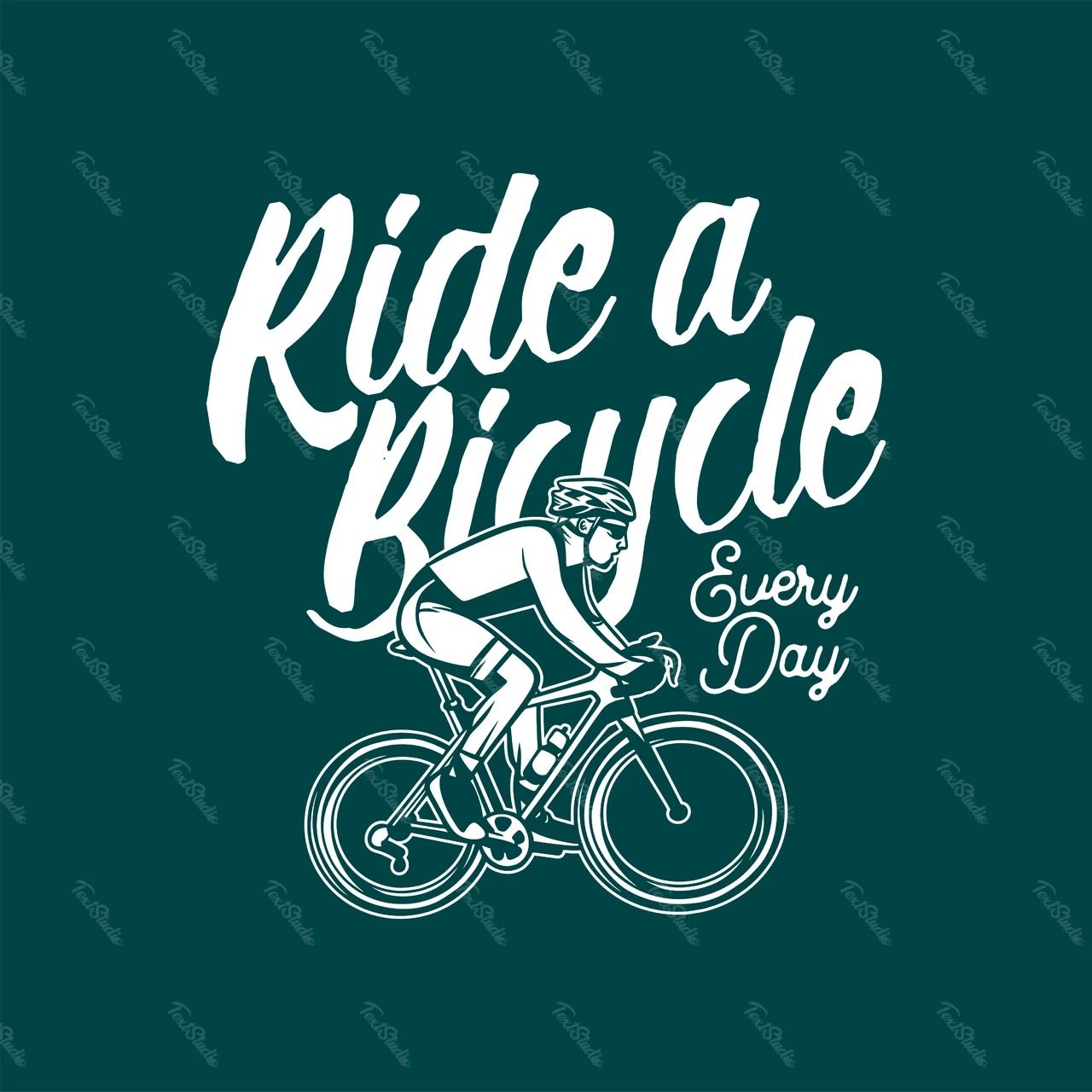 Ilustracja roweru w stylu vintage