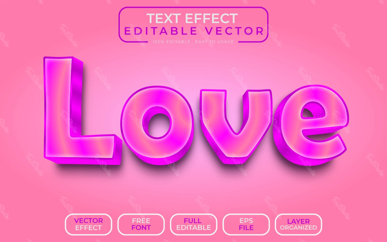 Love Text Effect