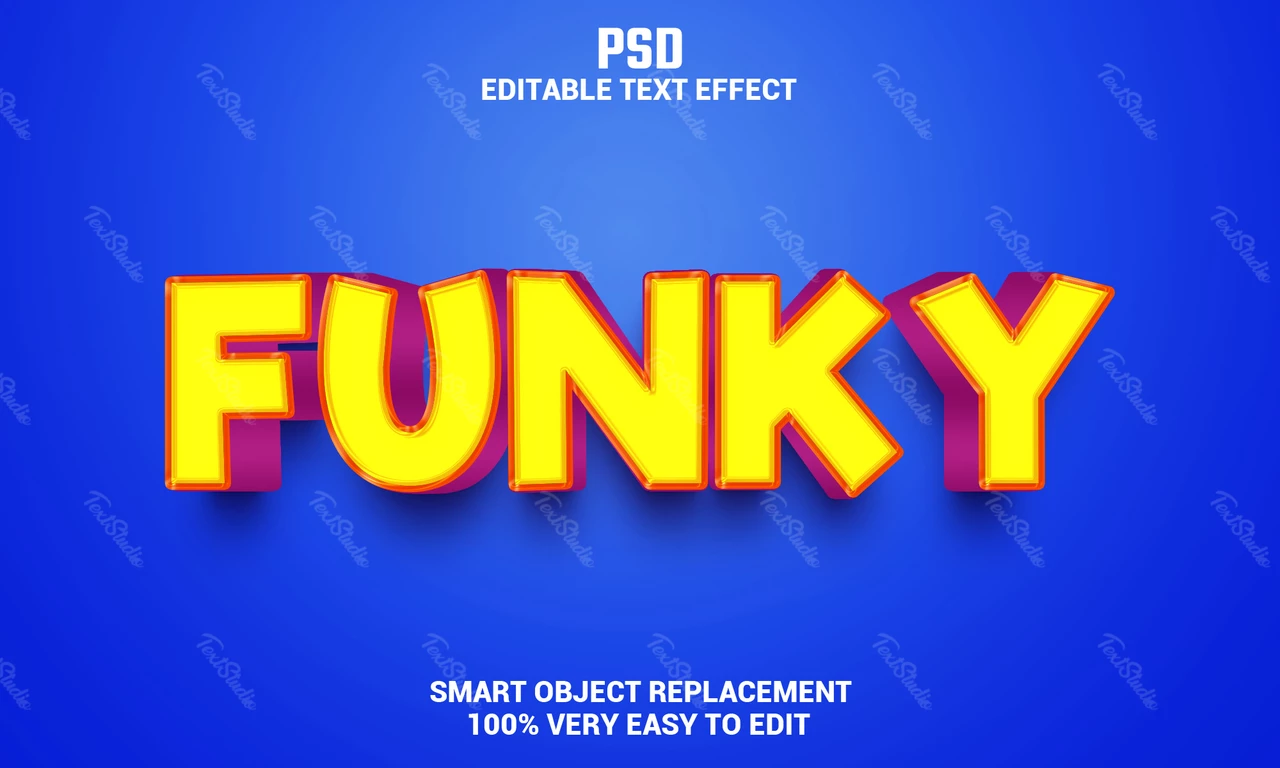 Funky teksteffect