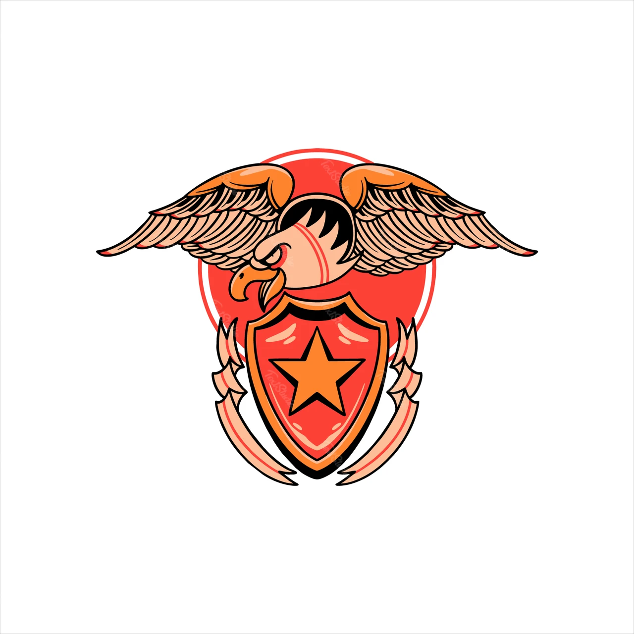 Eagle Shield Emblem