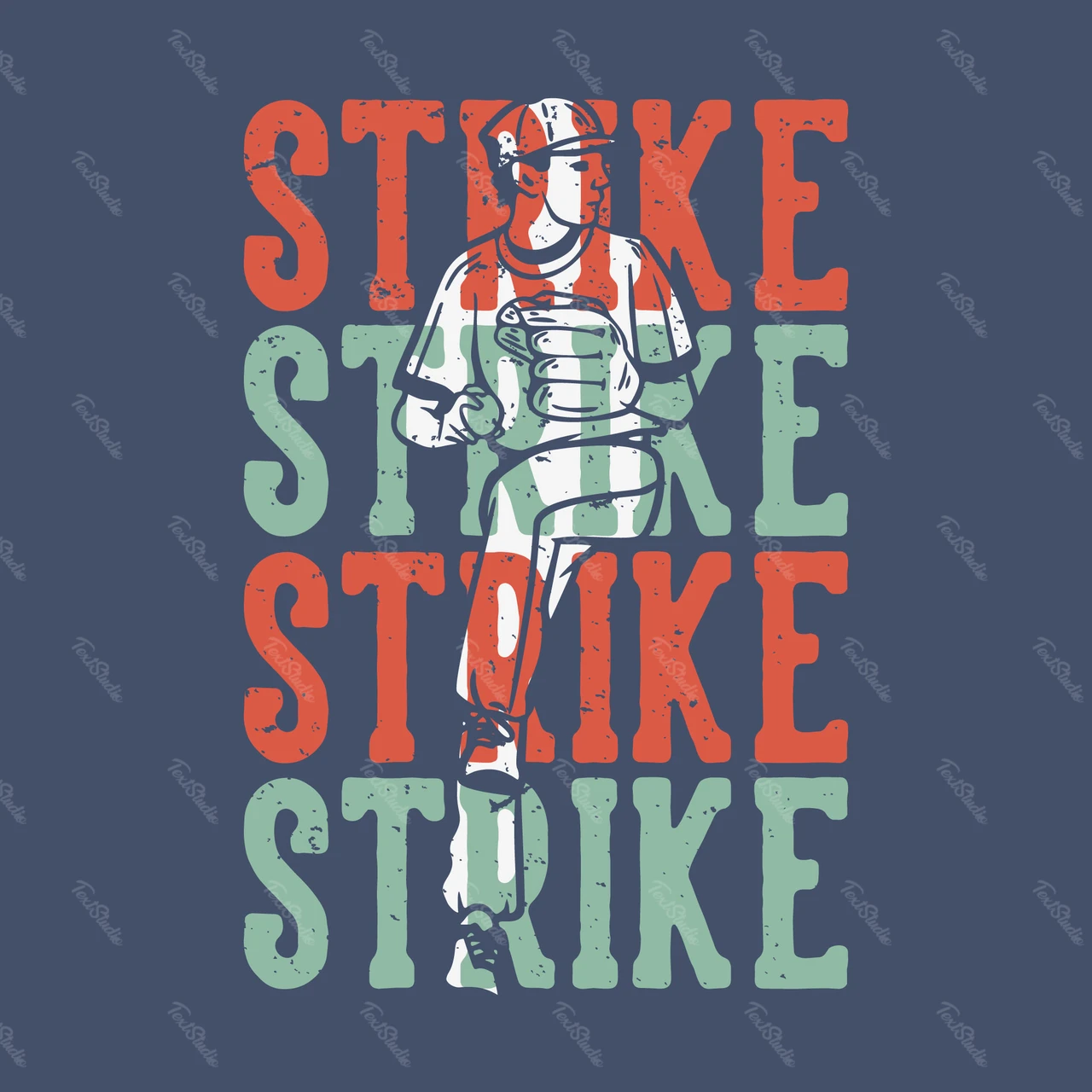 ヴィンテージ・スポーツTシャツデザイン