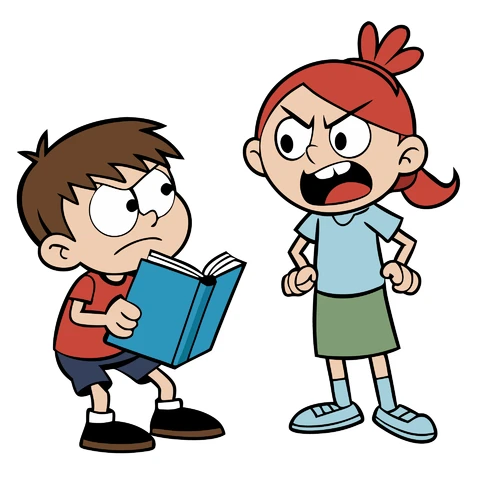 AI,JPG Cartoon Style Children Characters Illustration