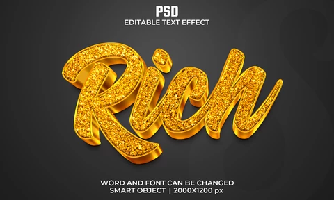 PSD Rich Text Effect