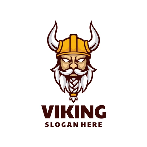 EPS,JPG Viking Mascot Logo Design