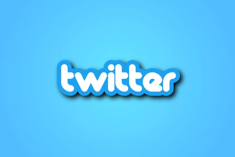 AI,EPS Logotipo azul de Twitter