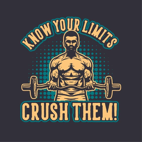 EPS,JPG Vintage Fitness Motivational Poster