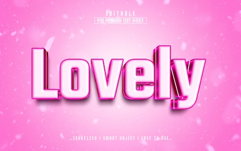 PSD Efeito de texto encantador