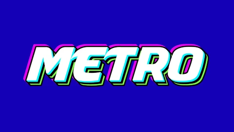 AI,EPS Modern Pop Art Color Glitch Text Effect