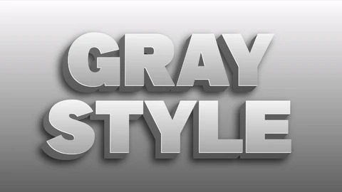 AI,EPS Texto 3d gris