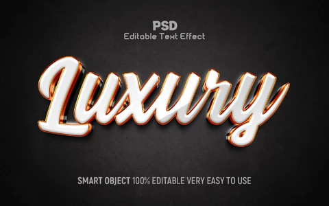PSD Luxury Text Effect