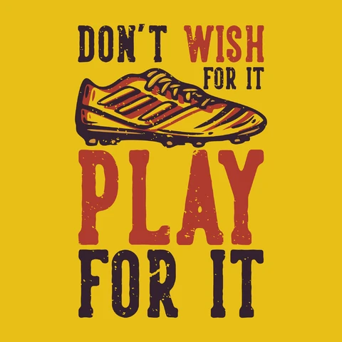 EPS,JPG Póster vintage de motivación deportiva
