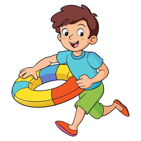 AI,JPG Playful Cartoon Character Illustration
