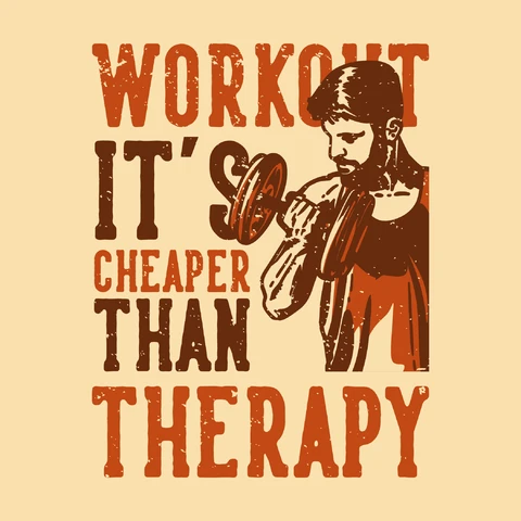 EPS,JPG Póster motivacional de entrenamiento de estilo vintage