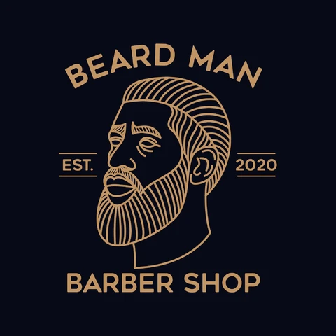 EPS,JPG Vintage Barber Shop Logo Design