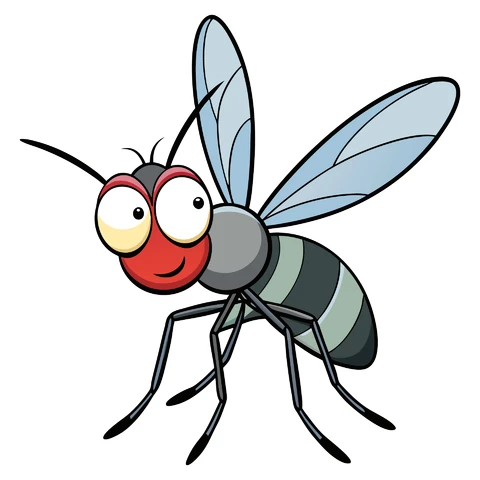 AI,JPG Cartoon Insect Character Illustration