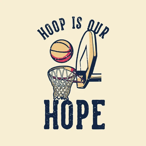 EPS,JPG Vintage Basketball Typography Design