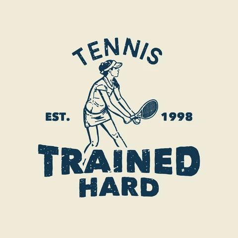 EPS,JPG Vintage Sports T-Shirt Design