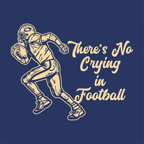 EPS,JPG Vintage Sports Illustration with Quote
