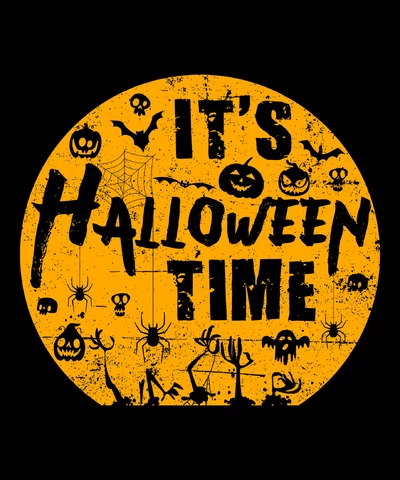 PNG,AI,EPS Es tiempo de Halloween