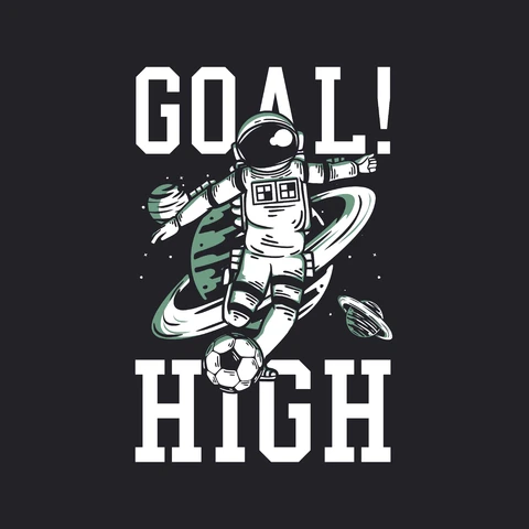 EPS,JPG Space-Themed Sports Graphic Design