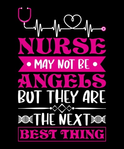 PNG,AI,EPS Nurse May Not Be Angels But They Are The Next Best Thing