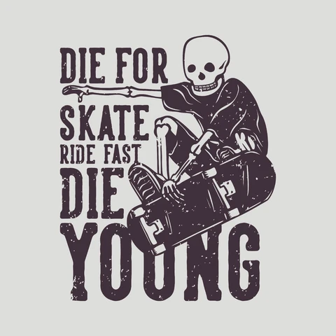 EPS,JPG Vintage Skateboard Graphic Design