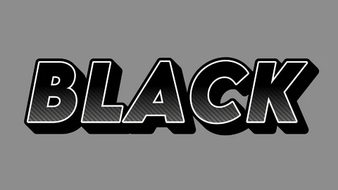 AI,EPS Effet de texte 3d rayé noir