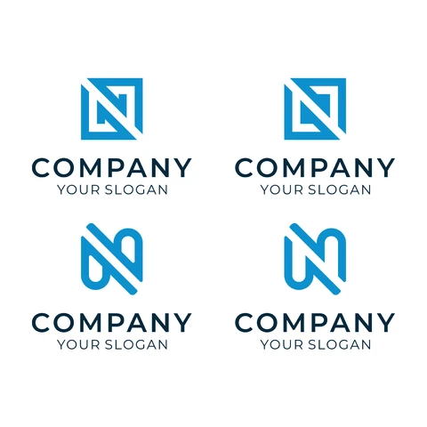 EPS,JPG Modern Minimalist Logo Variations