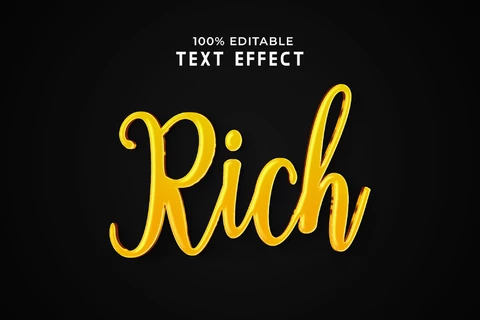 PSD Rich Text Effect