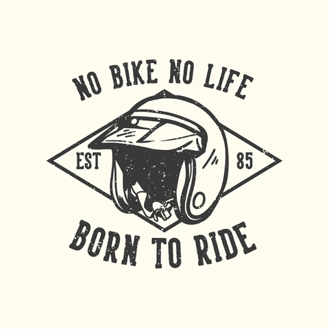 EPS,JPG Odznaka na kask motocyklowy w stylu vintage