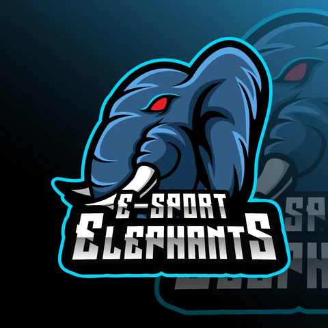 EPS,JPG Modern Mascot Logo for E-Sports Team