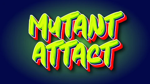 AI,EPS Mutant Attack Green Text
