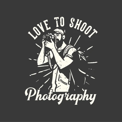 EPS,JPG Vintage Photography Illustration