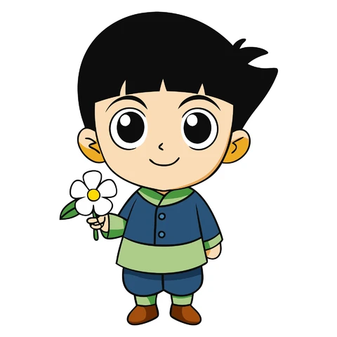 AI,JPG Cute Cartoon Character Illustration