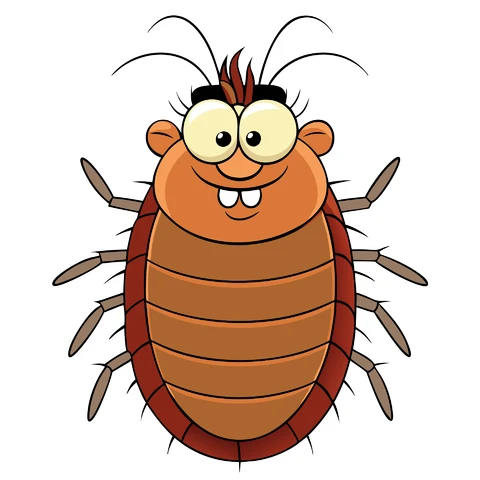 AI,JPG Cartoon Style Insect Character Illustration