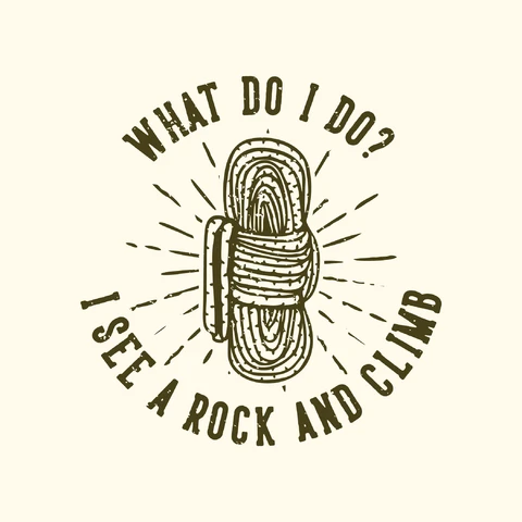 EPS,JPG Vintage Climbing Adventure Badge
