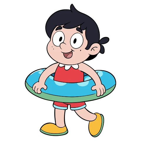 AI,JPG Playful Cartoon Character Illustration