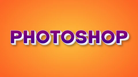 AI,EPS Effet de texte violet sur Photoshop