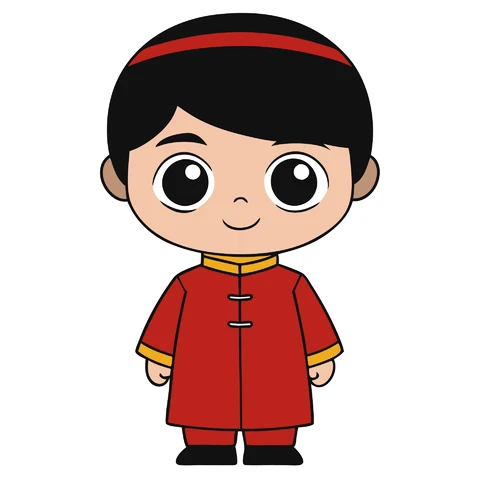 AI,JPG Cute Cartoon Character Illustration