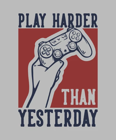 EPS,JPG Retro Gaming Motivational Poster