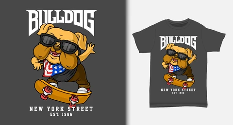 EPS,JPG Design de camiseta com estilo urbano de rua