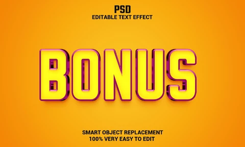 PSD Efeito de texto bônus
