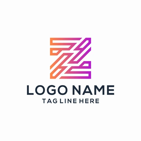 EPS,JPG Modern Geometric Logo Design