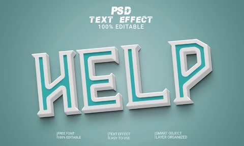 PSD Help Doctor 3D Font Style Effect