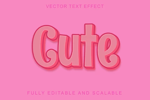 EPS Simpatico effetto riccio in stile font retrò