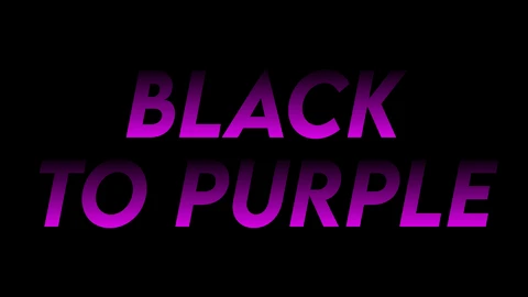EPS,AI Efecto de texto difuminado de negro a morado