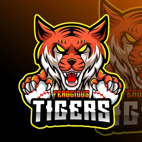 EPS,JPG Sport Team Mascot Logo Design