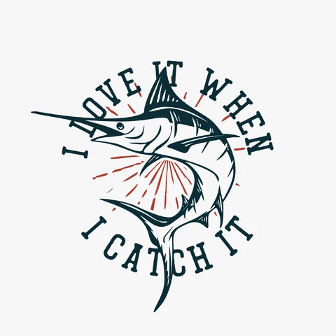 EPS,JPG Vintage Fishing Emblem Design
