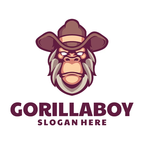 EPS,JPG Mascot Logo with Vintage Style