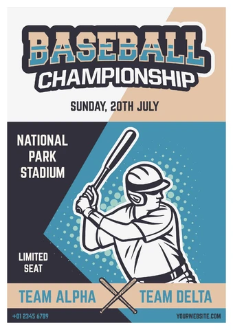 EPS,JPG Vintage Sports Event Poster